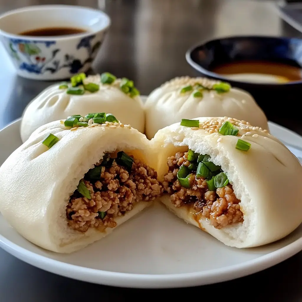 Meat Buns 5 Steps Easy Delicious