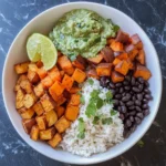 Roasted Sweet Potato and Black Bean Burrito Bowls 30 Minutes Easy Delicious