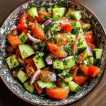 Turkish Shepherd Salad 7 Ingredients Easy Delicious