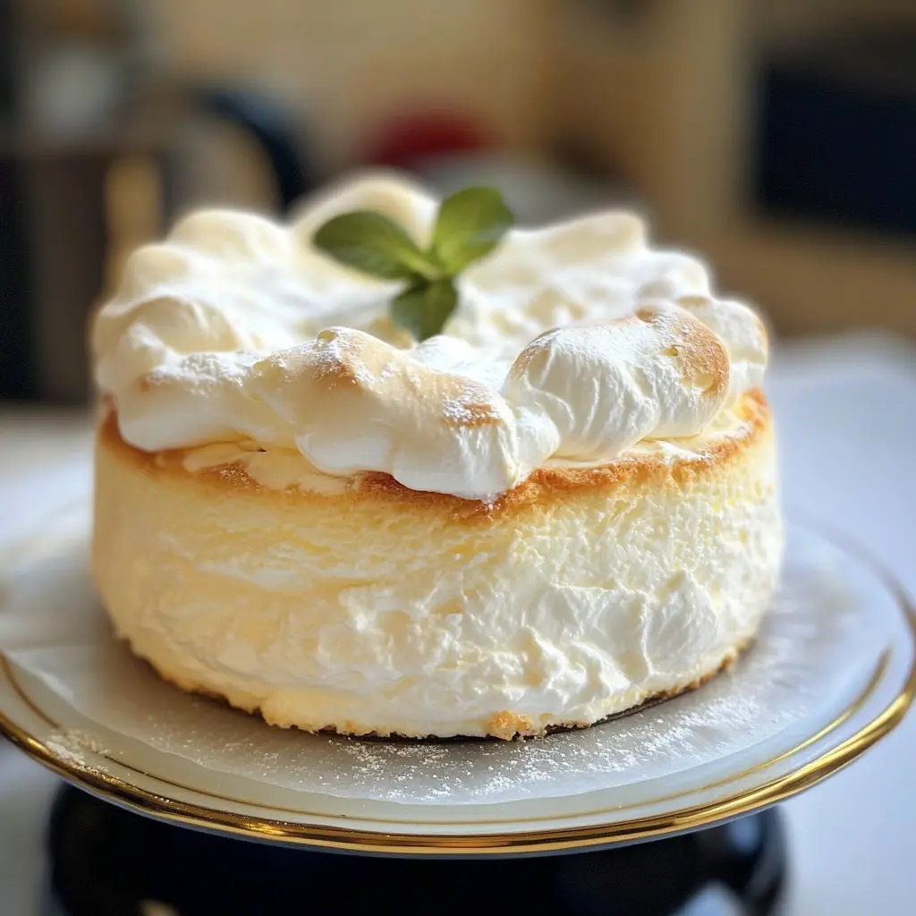 Yogurt Cloud Cake 7 Ingredients Perfectly Delicious