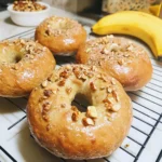 Banana Nut Bagels 8 Ingredients Easy Delicious