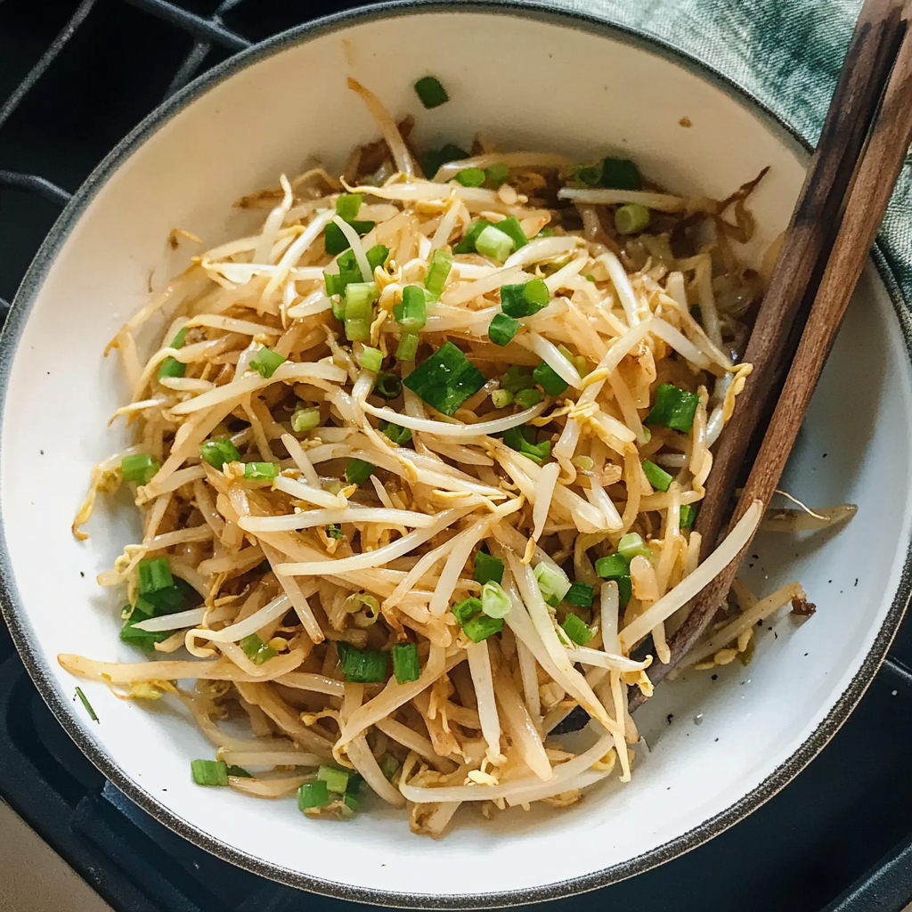 Bean Sprout Stir Fry 4 Servings Easy Delicious