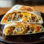 Breakfast Crunchwrap 4 Ingredients Easy Delicious
