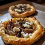 Caramelized Onion and Goat Cheese Tarts 30 Minutes Easy Delicious