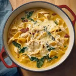 Chicken Lasagna Soup 30 Minutes Easy Delicious
