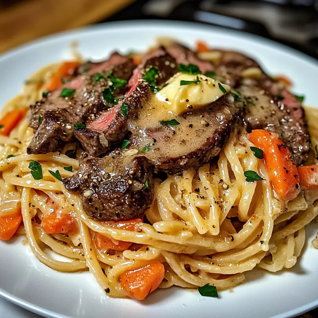 Cowboy Butter Steak Linguine 30 Minutes Ultimate Delicious