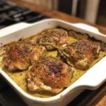 Creamy Baked Dijon Chicken Thighs 35 Minutes Easy Delicious