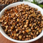 Crispy Roasted Lentils 20 Minutes Easy Delicious