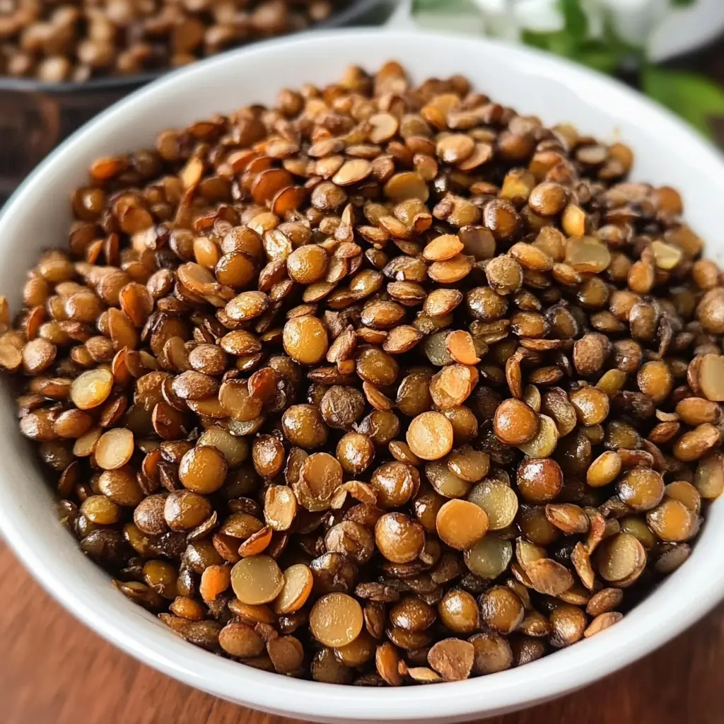 Crispy Roasted Lentils 20 Minutes Easy Delicious