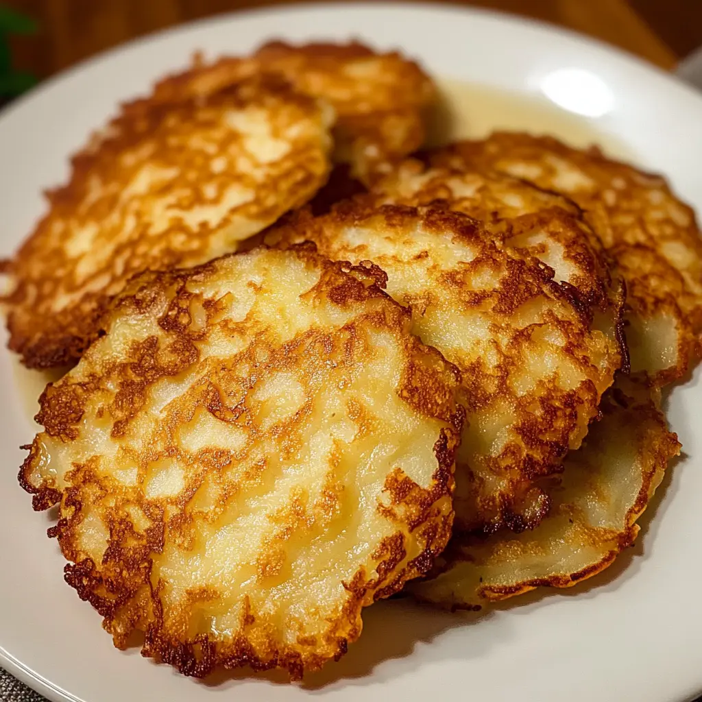 German Potato Pancakes 4 Servings Easy Delicious