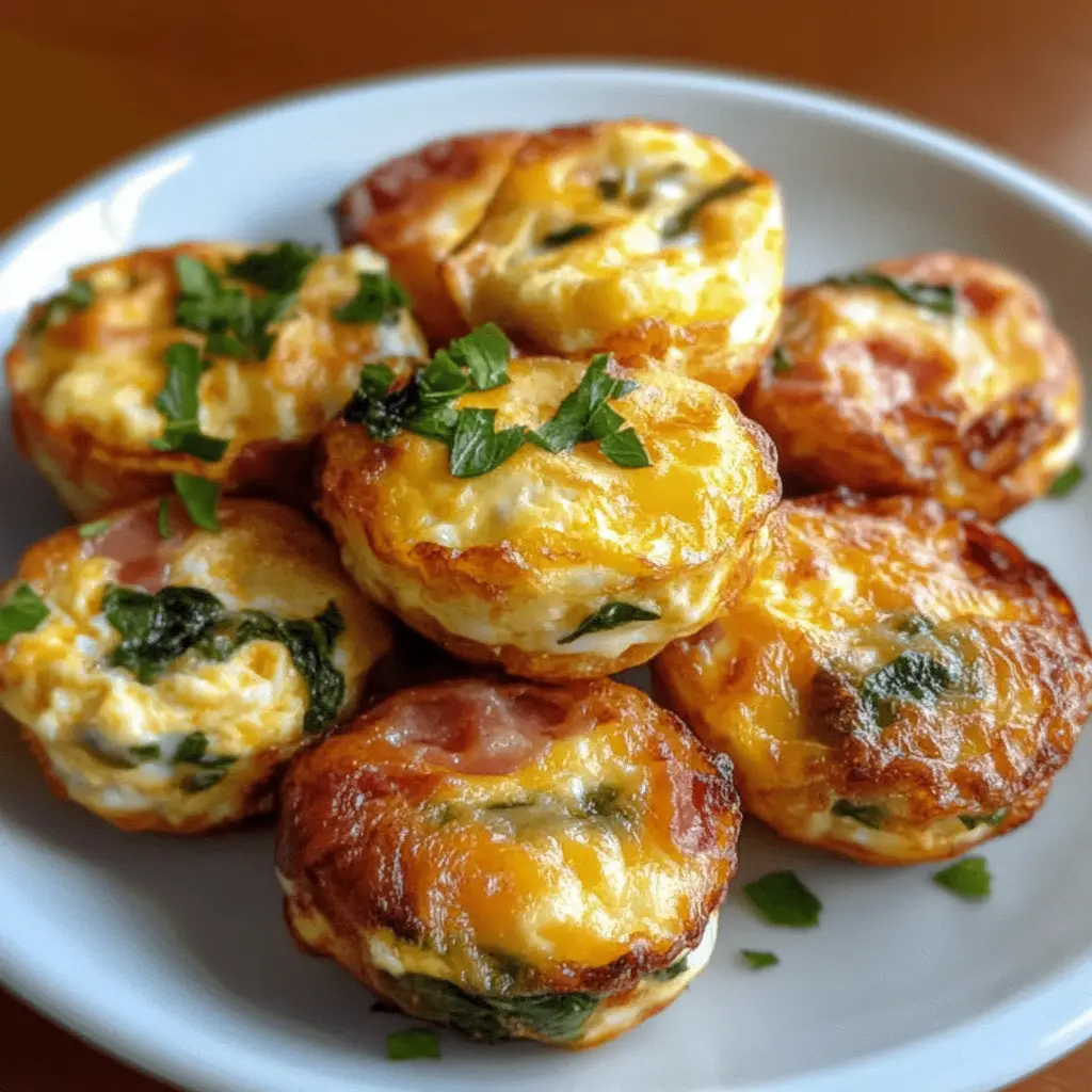 High-Protein Egg Bites 4 Servings Easy Delicious