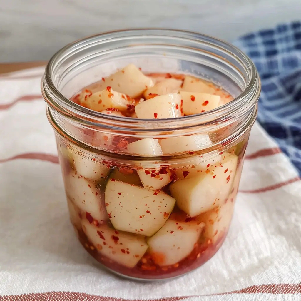 Korean Pickled Radish 5 Steps Easy Delicious