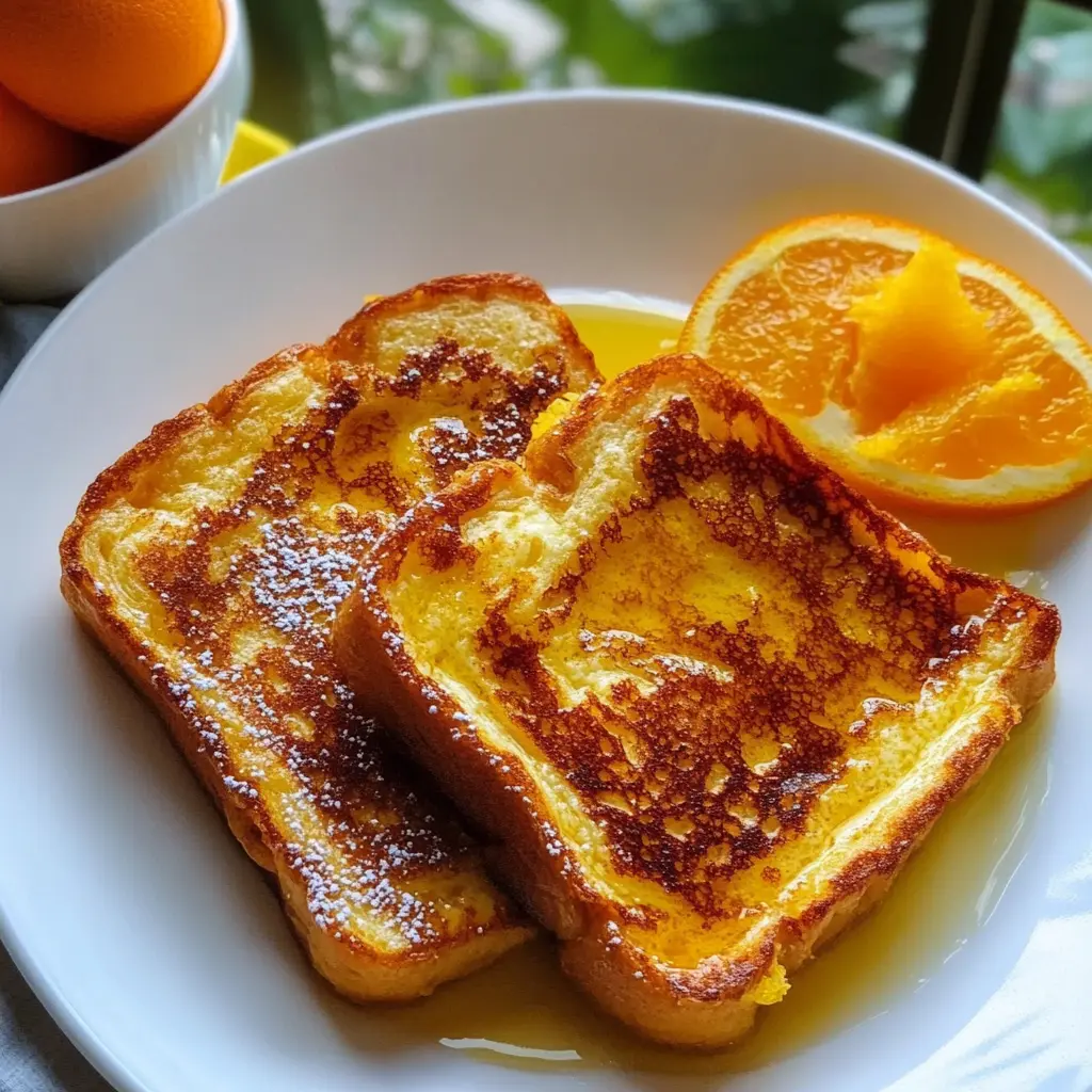 Orange French Toast 4 Servings Ultimate Delicious
