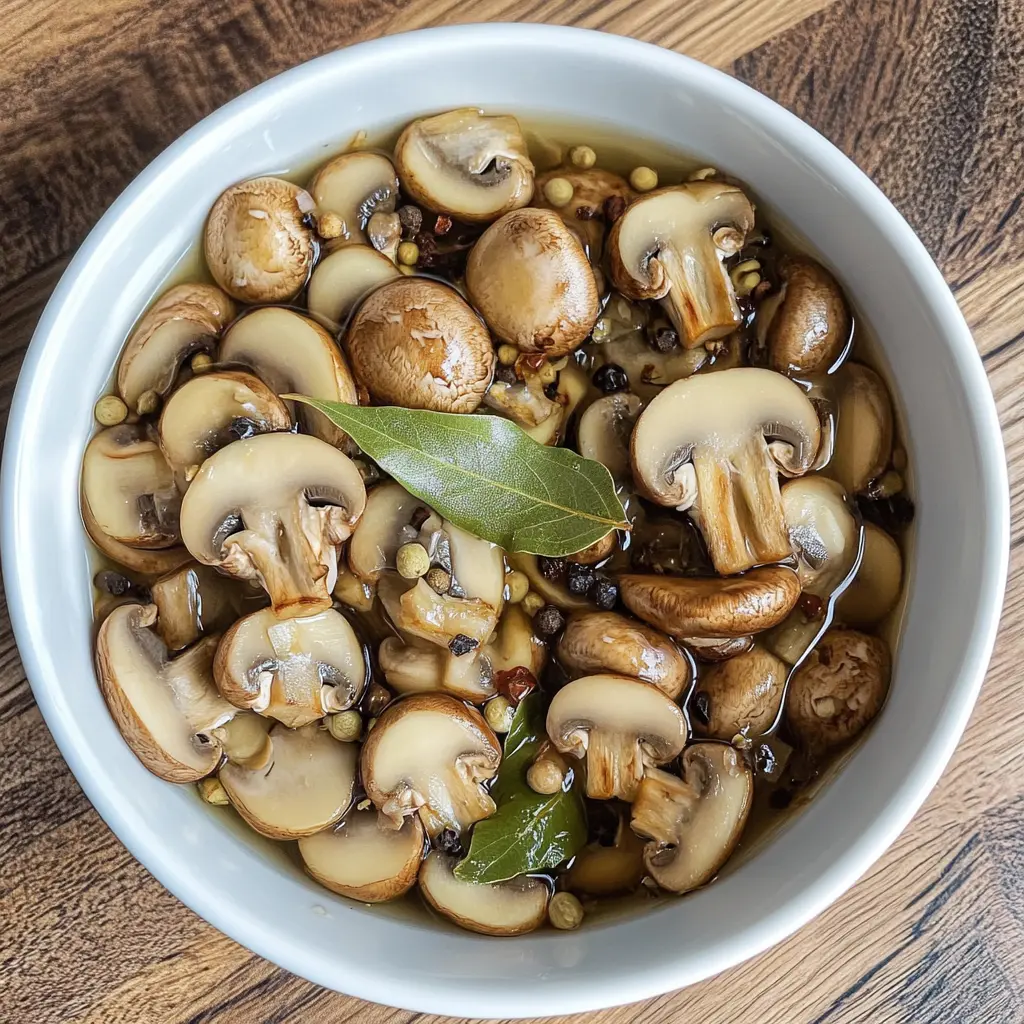 Pickled Mushrooms 10 Ingredients Easy Delicious