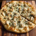 Roasted Garlic White Chicken Pizza 30 Minutes Easy Delicious