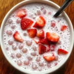 Strawberry Sago 5 Steps Ultimate Delicious