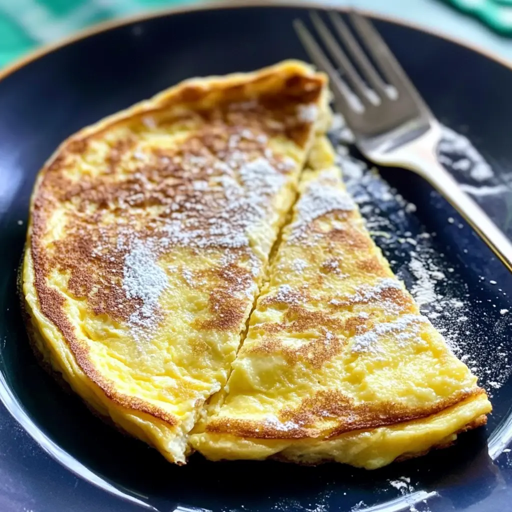 Sweet Omelet 4 Ingredients Easy Delicious