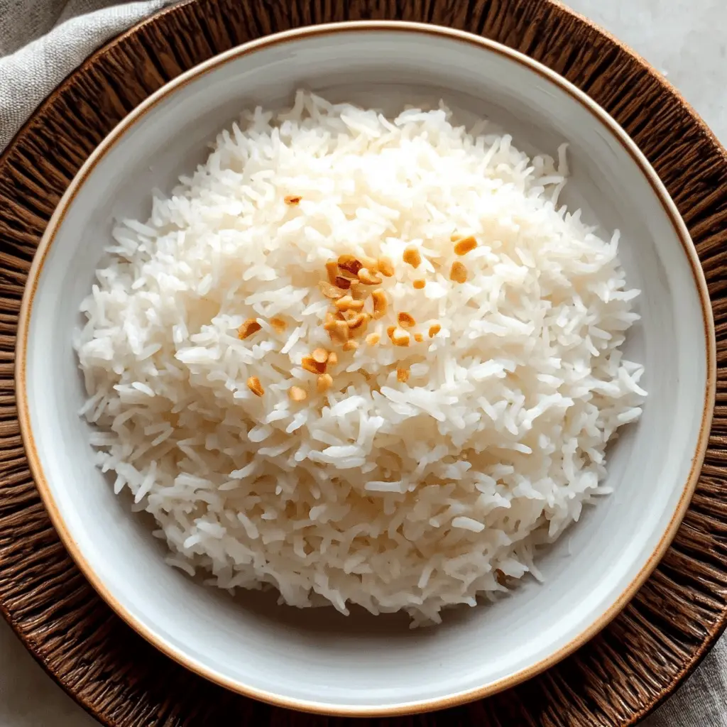 Thai Coconut Rice 5 Steps to Perfectly Delicious Flavor