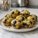 Blueberry Avocado Mini Muffins 15 Minutes Easy Delicious