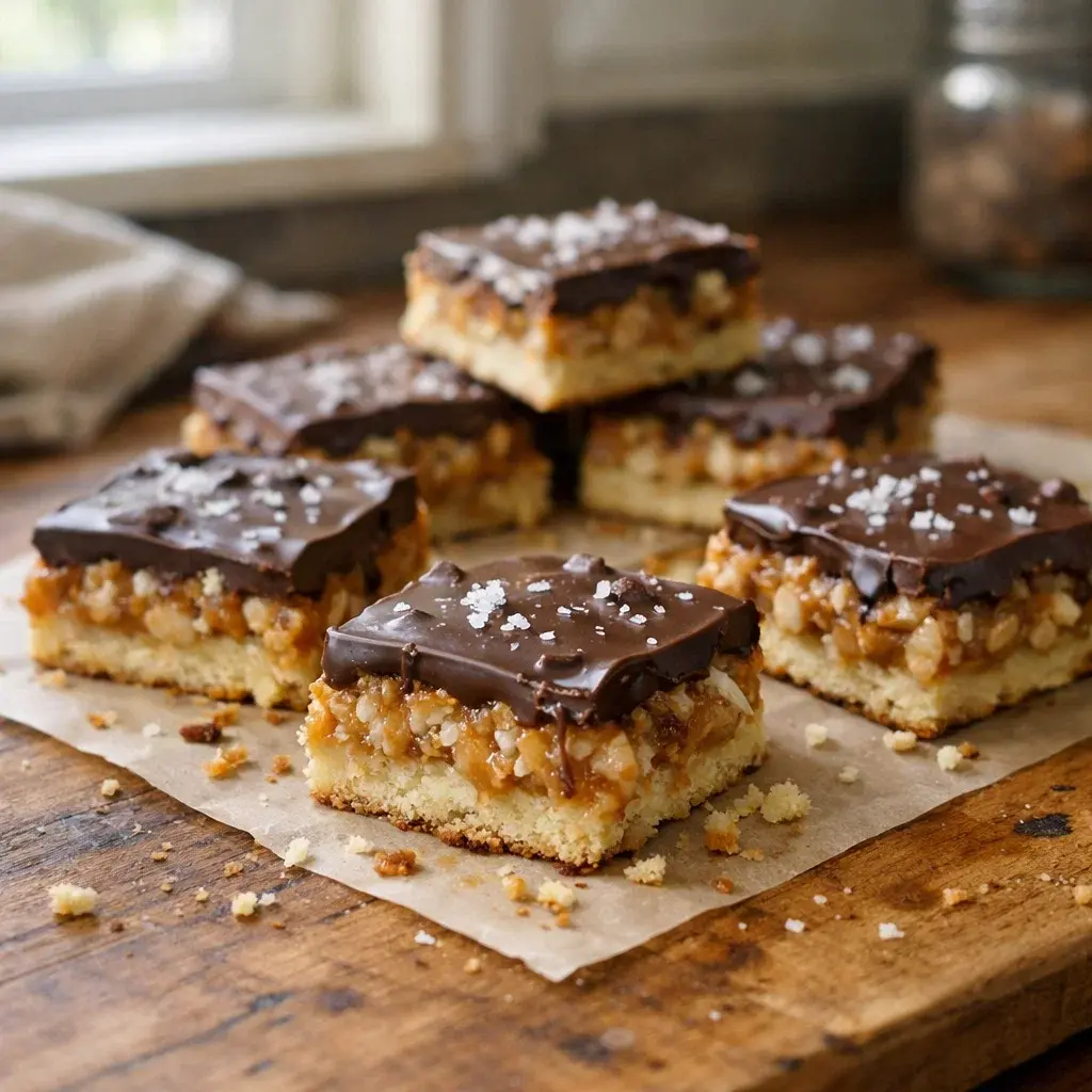 Caramel Coconut Bars 5 Steps Ultimate Delicious