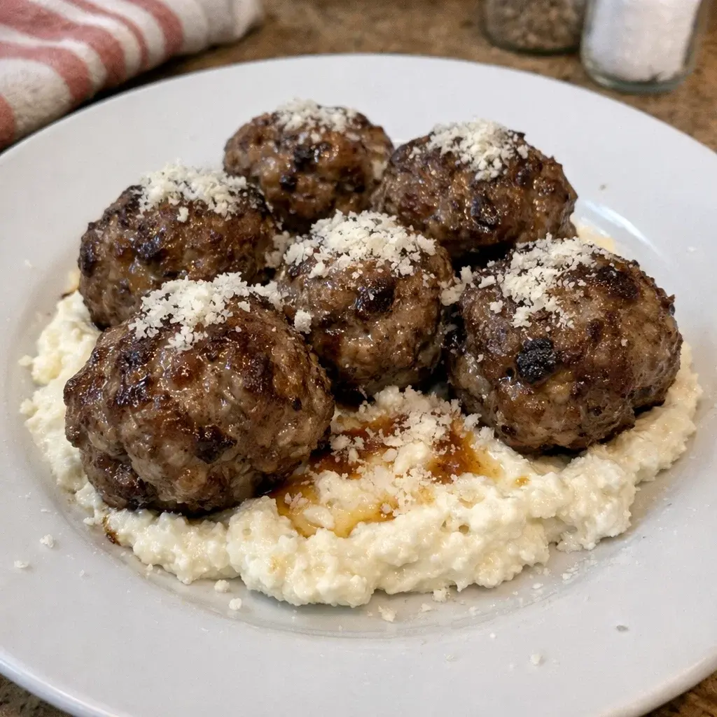 Carnivore Meatballs with Ricotta: 4 Servings of Delicious