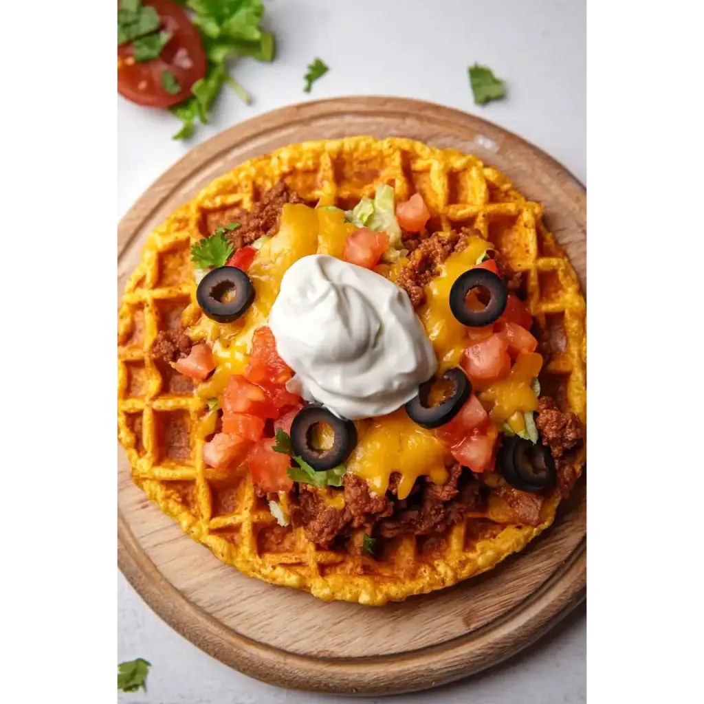 Chaffle Taco Shells 4 Servings Easy Delicious