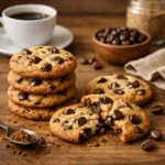 Chocolate Chip Coffee Cookies 10 Minutes Easy Delicious