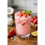 Coconut Strawberry Refresher 5 Ingredients Easy Delicious