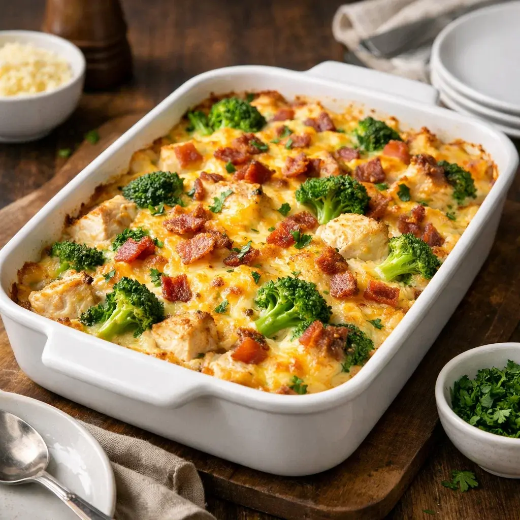 Creamy Low Carb Chicken Casserole 5 Ingredients Awesome Delicious