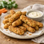 Crunchy Vegetable Chicken Fingers for Babies and Toddlers