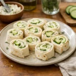 Cucumber Dill Pinwheels 4 Servings Easy Delicious
