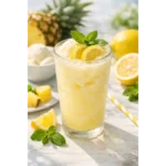 Frosted Pineapple Lemonade 4 Servings Easy Delicious