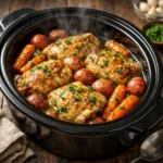 Garlic Butter Chicken Crockpot 7 Ingredients Awesome Delicious