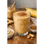 Peanut Butter Oatmeal Smoothie 7 Ingredients Easy Delicious
