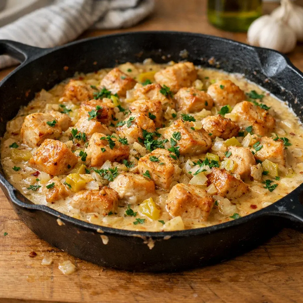 Pepperoncini Chicken Skillet 30 Minutes Quick Delicious