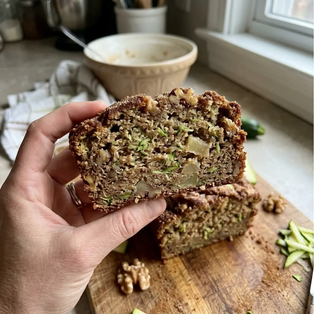 Apple Zucchini Bread 7 Ingredients Perfectly Delicious