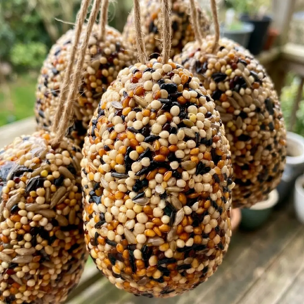 Easter Egg Bird Feeder 6 Steps Easy Amazing
