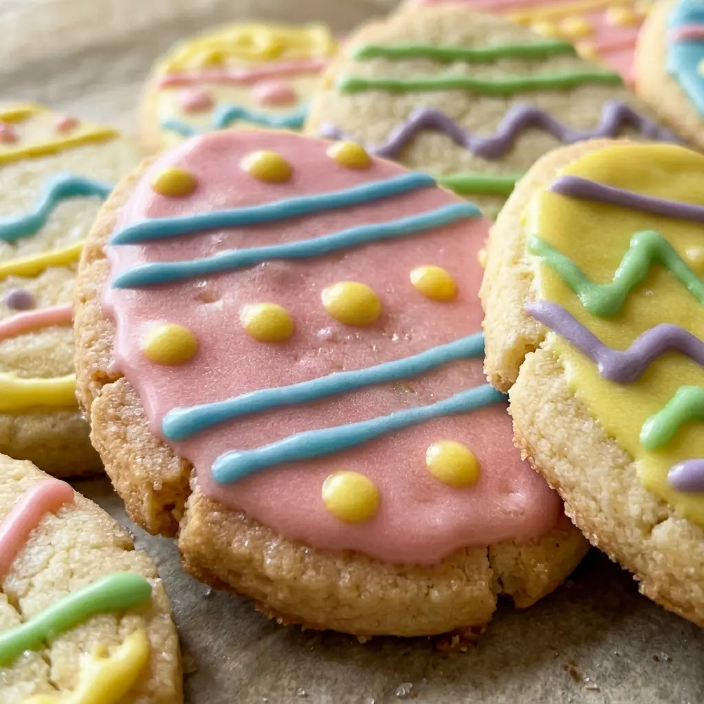 Easter Egg Cookies 5 Steps Easy Delicious
