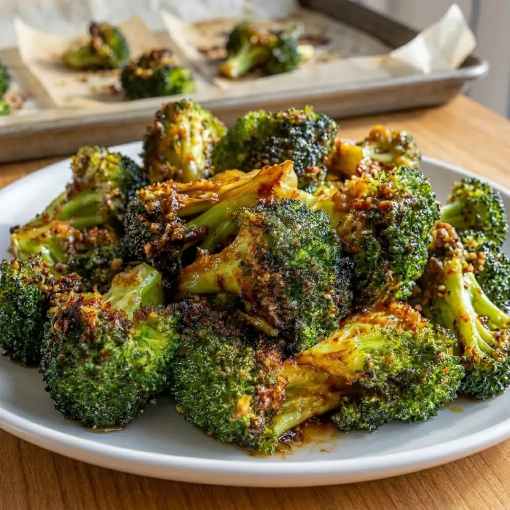 Honey Mustard Roasted Broccoli 25 Minutes Easy Delicious