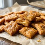 Sourdough Cheese Crackers 7 Ingredients Easy Delicious