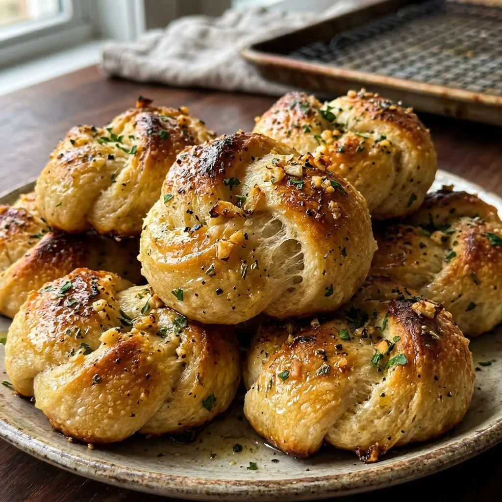 Sourdough Discard Garlic Knots 18 Minutes Easy Delicious