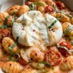 Creamy Tomato Gnocchi with Burrata: 6 Ingredients Amazing