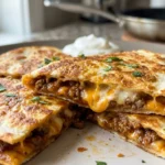 Ground Beef Quesadillas 4 Servings Easy Delicious