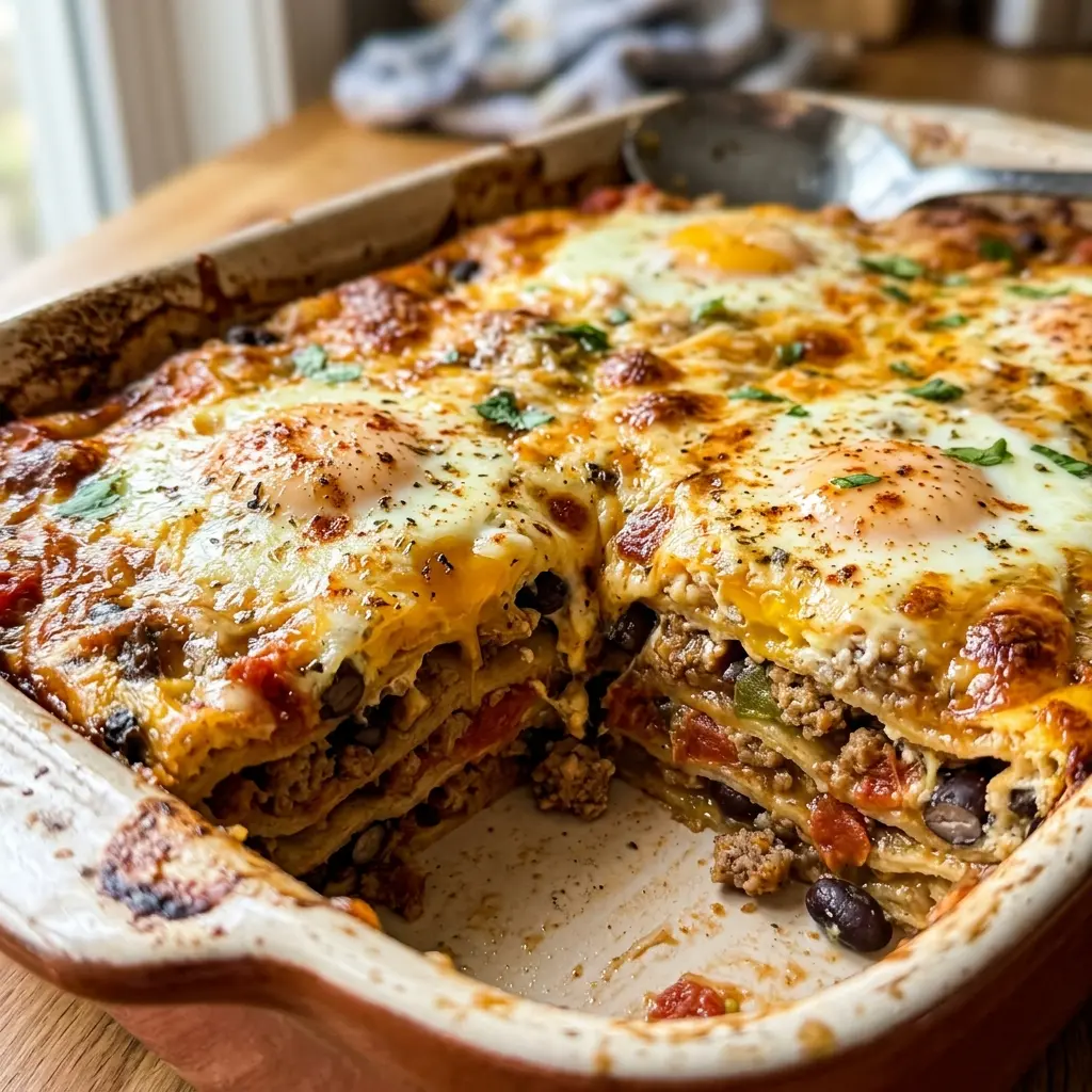 Huevos Rancheros Breakfast Casserole 30 Minutes Easy Delicious