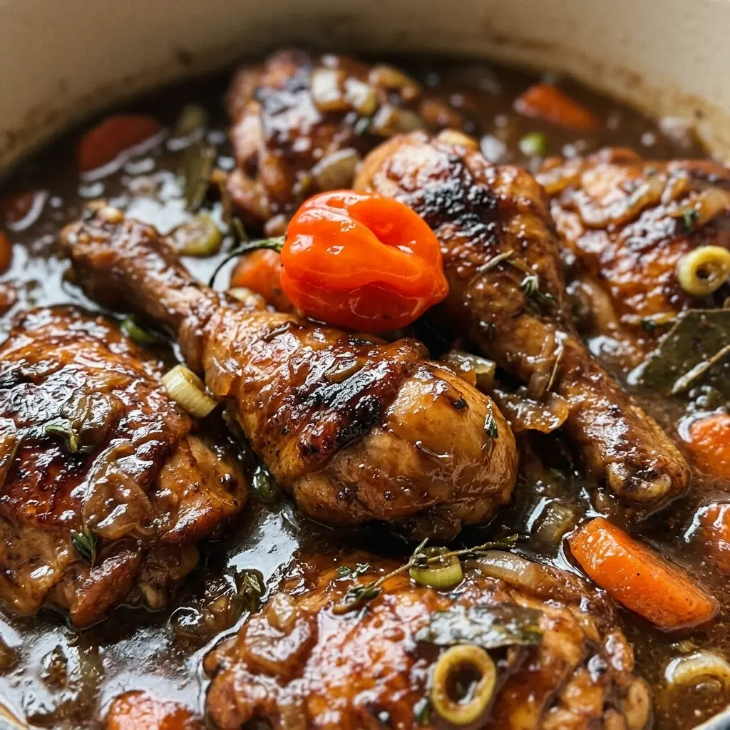 Jamaican Brown Stew Chicken 4 Servings Ultimate Delicious