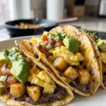 Potato Egg and Cheese Breakfast Tacos 5 Steps Ultimate Delicious