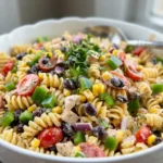 Southwest Pasta Salad 7 Ingredients Easy Delicious