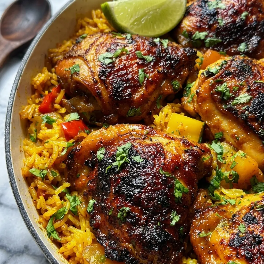 Spanish Chicken Rice 30 Minutes Easy Delicious