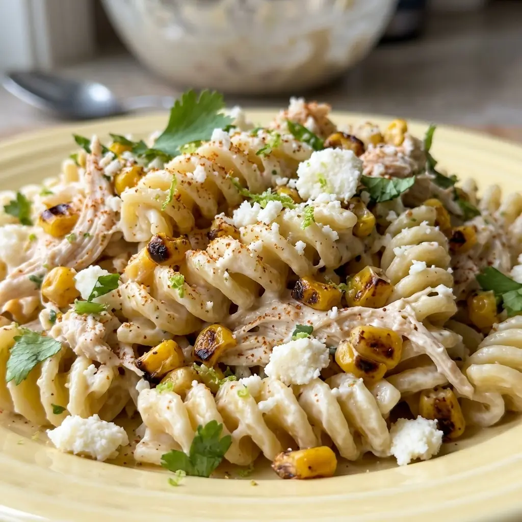 Elote Pasta Salad 6 Ingredients Ultimate Delicious